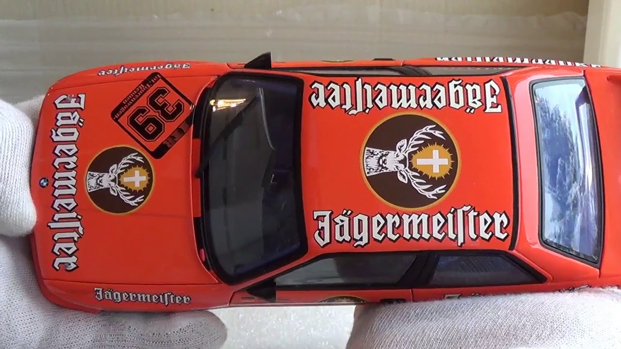 BMW M3 DTM (E30) - Minichamps 1:18 - YouTube