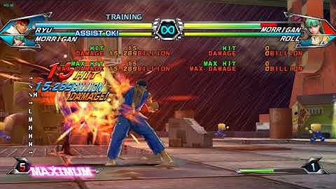 TVC: UAS- Ryu/Morrigan Sample Combo 1