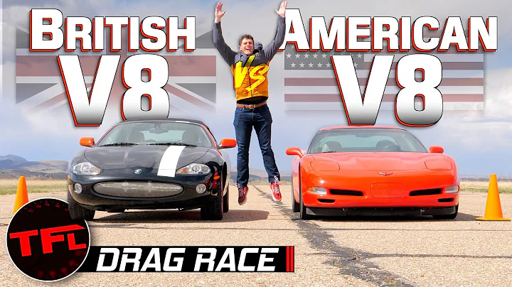 Cheap V8 Sports Car Shootout: Jaguar XK8 vs Chevy Corvette Drag Race, Roll Race, Brake Test! - DayDayNews