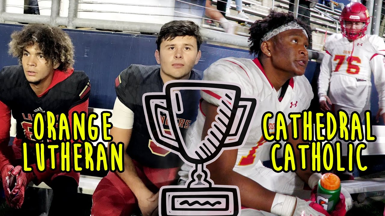 133 POINTS SCORED IN HS PLAYOFF GAME | Cathedral Catholic vs Orange Lutheran | Cali Regional Finals