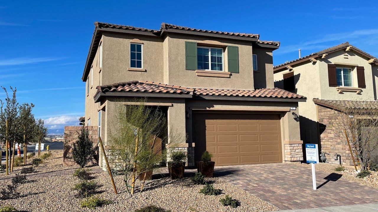 The McAuley New Homes For Sale Henderson Skyland Tour 462k+, 2,270sf YouTube