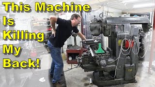 Building and Installing a Lift Kit for the Cincinnati Milling Machine