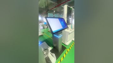 Factory customized production of self-service terminal payment checkout kiosk #kiosks #selfservice