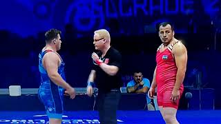 Rıza Kayaalpyari Final2022 Dunya Grekoromen Güreş Şampiyonluğu Için Yarın Mindere Çıkacak.belgrad