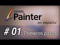 Corel Painter en español. Cap.01. Primeros pasos.