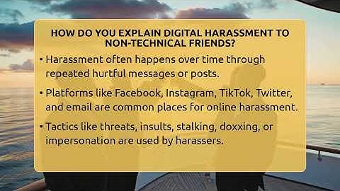 How Do You Explain Digital Harassment To Non-technical Friends? - Everyday-Networking