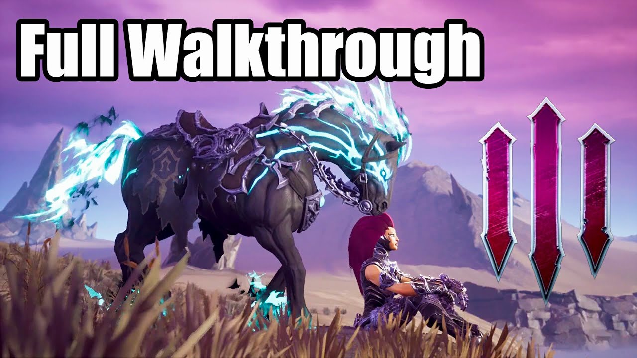 Darksiders 3 Ps4 Pro Gameplay Walkthrough Full Game Ending Post Credits Scene No Commentary Youtube