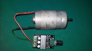 PWM DC 6V TO 28V 3A MOTOR SPEED CONTROL