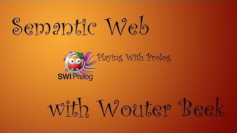 Playing with Prolog - Linking Open Data with Wouter Beek