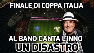 Coppa Italia 2024 - Al bano canta l'inno e il web lo massacra