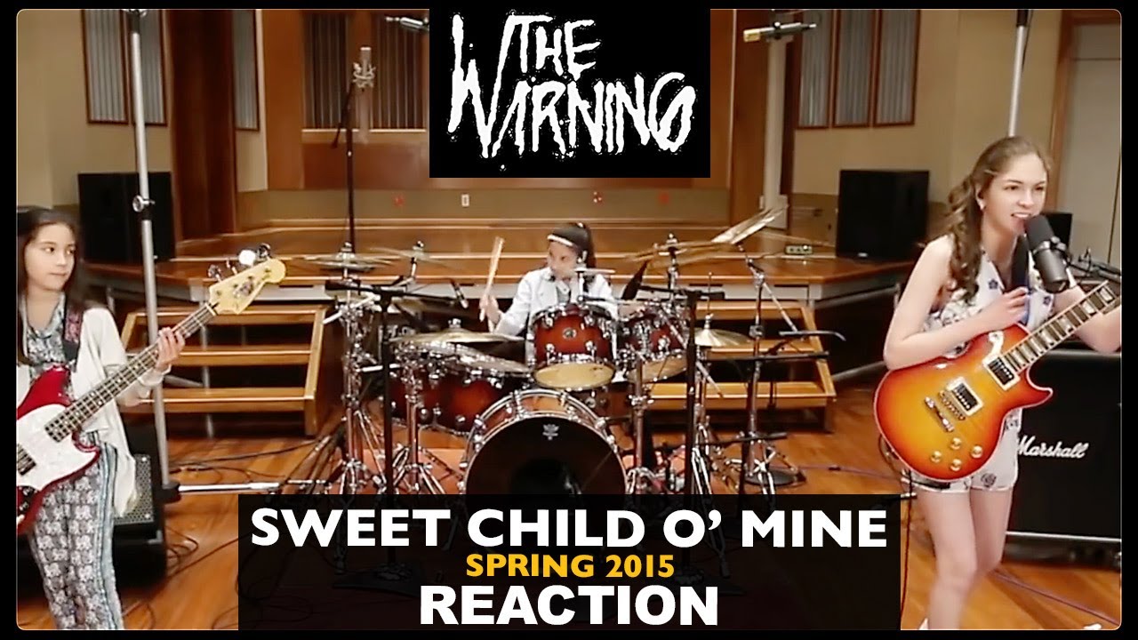 Musicians REACT to The Warning: Sweet Child O Mine (2015)