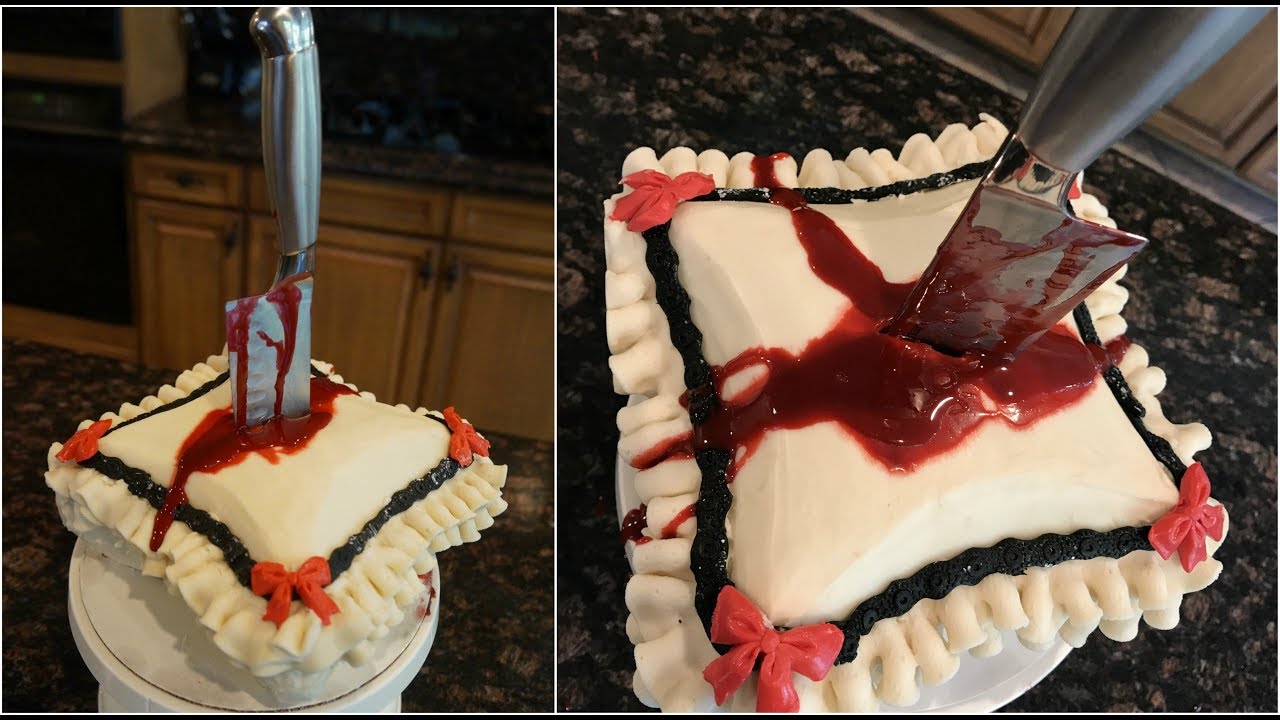 Bloody Knife Cake