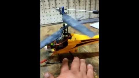 E-Flite Blade CX, issues Wont stabize.