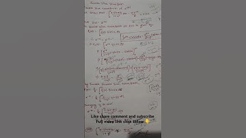 5. FOURIER SINE TRANSFORM: SOLVED PROBLEM #1 | ENGINEERING MATHEMATICS-3| #FOURIER | BY AJAY ECE