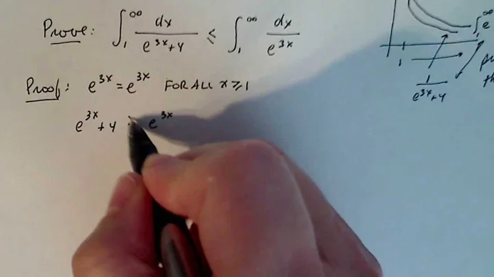 Calculus 2:  Improper Integrals and Comparison of Improper Integrals