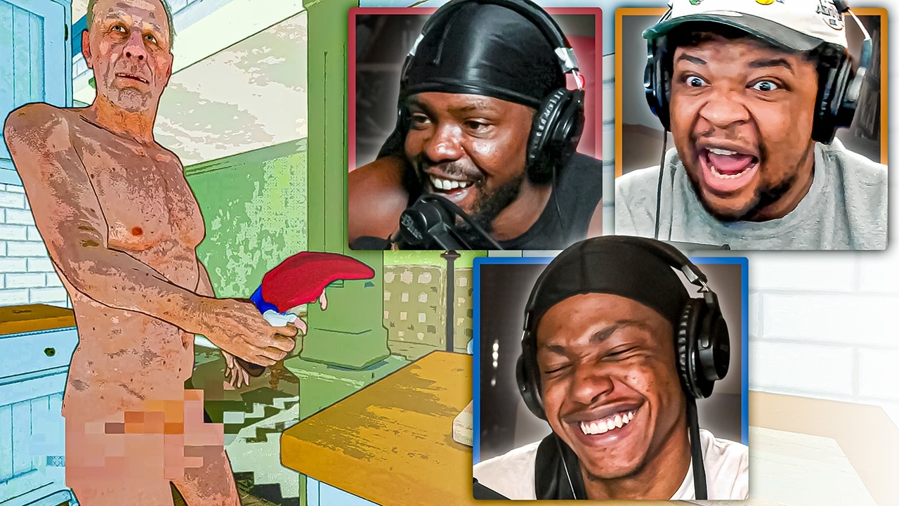 NAKED Grandpa vs. Burglin' Gnomes!