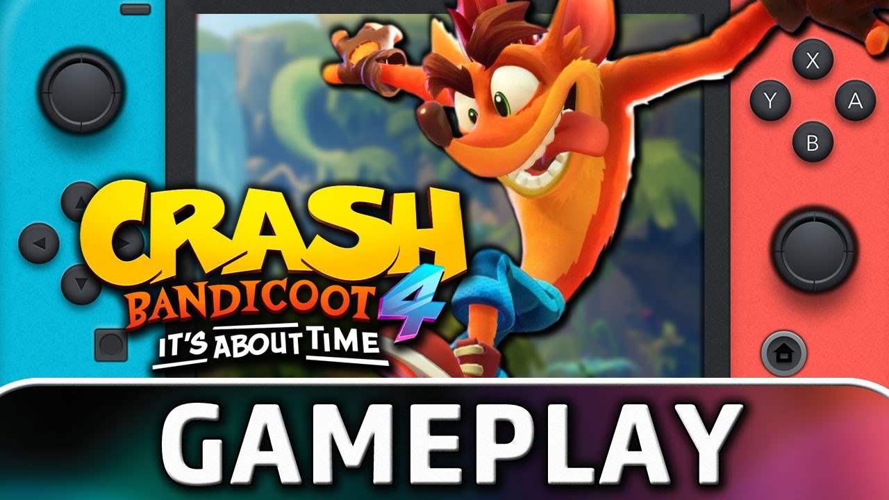 Crash Bandicoot 4 It S About Time Nintendo Switch Gameplay Youtube