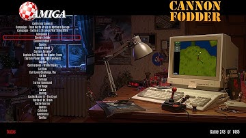 ioamiga Theme for Attract-Mode frontend.