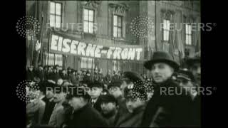 1932 GERMANY: Election Scenes in Germany