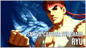 SNK vs. Capcom: SVC Chaos - Ryu longplay - Chronicles of Renaissance 2K