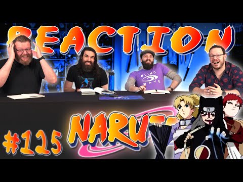 Naruto #125 REACTION!! "The Sand Shinobi: Allies of the Leaf"