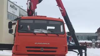 ОБЗОР БОРТОВОЙ КАМАЗ 43118-50 c КМУ Fassi 245 A.0.22