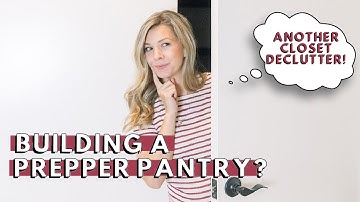EXTREME CLOSET DECLUTTER | Laundry Room Closet | Storage Closet Clean Out | Prepper Pantry | FlyLady