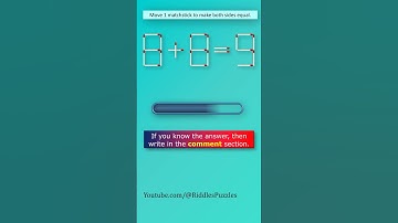 Matchstick Puzzles 111