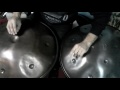 Duarte saltyman salgado  handpan spacedrum split finger technique practice