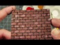 Miniature Brick Walls | Steampunk Conservatory Project