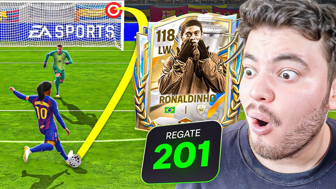 🚨¡PROBÉ a RONALDINHO 113 y ES EL MEJOR ICONO de FC MOBILE! *LAS METE ...
