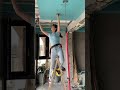 Light Steel Frame Ceiling Installation #woodworking #craftsmanship