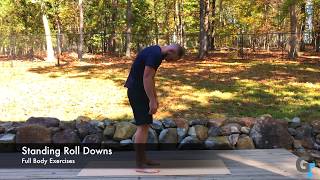 Standing Roll Down - Exercise Demonstration