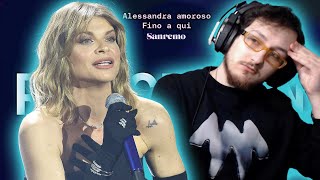 ALESSANDRA AMOROSO ''FINO A QUI'' - REACTION SANREMO - arriverà in top 5. cit