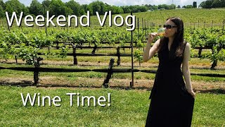 Weekend Vlog: Winery, Games, Reading, Gardening