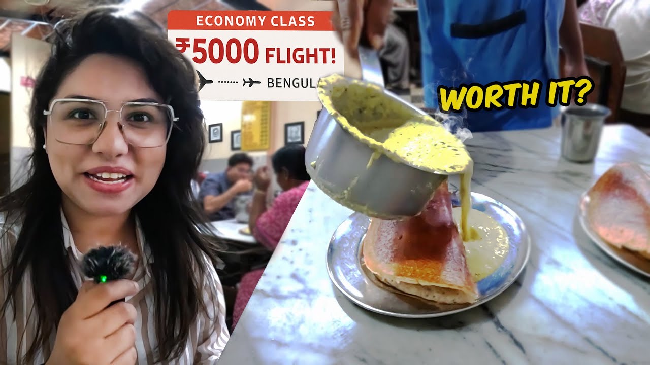Best Dosa in Bengaluru | Vidyarthi Bhavan - Worth it?