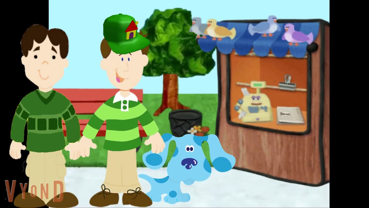 blue's clues: showing joe the neighborhood: part 4 - YouTube