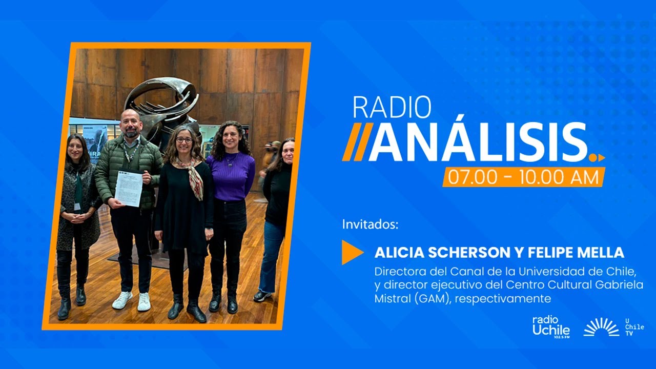Alicia Scherson y Felipe Mella: Convenio para promover la cultura y las artes la TV