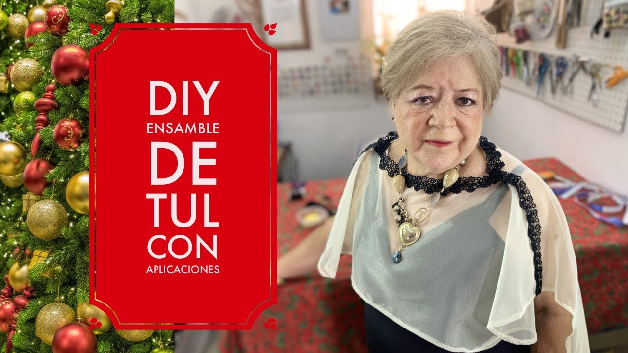 DIY :: ENSAMBLE DE TUL CON APLICACIONES