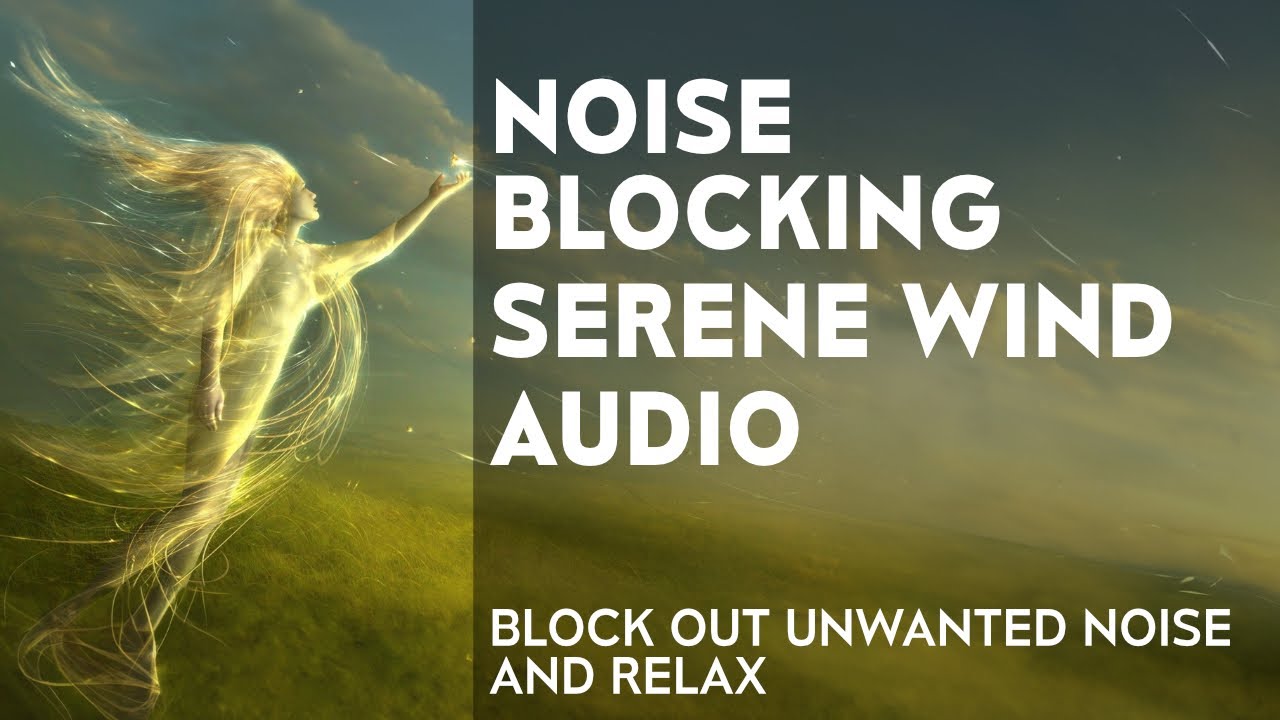 Wind Audio Noise Blocking Serene Wind Audio: Sound Masking & Noise Cancelling ...