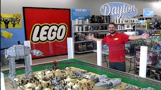 Huge LEGO Store with Custom Models & Hundreds of Rare Sets! Dayton Brick Shop in Dayton, Ohio!