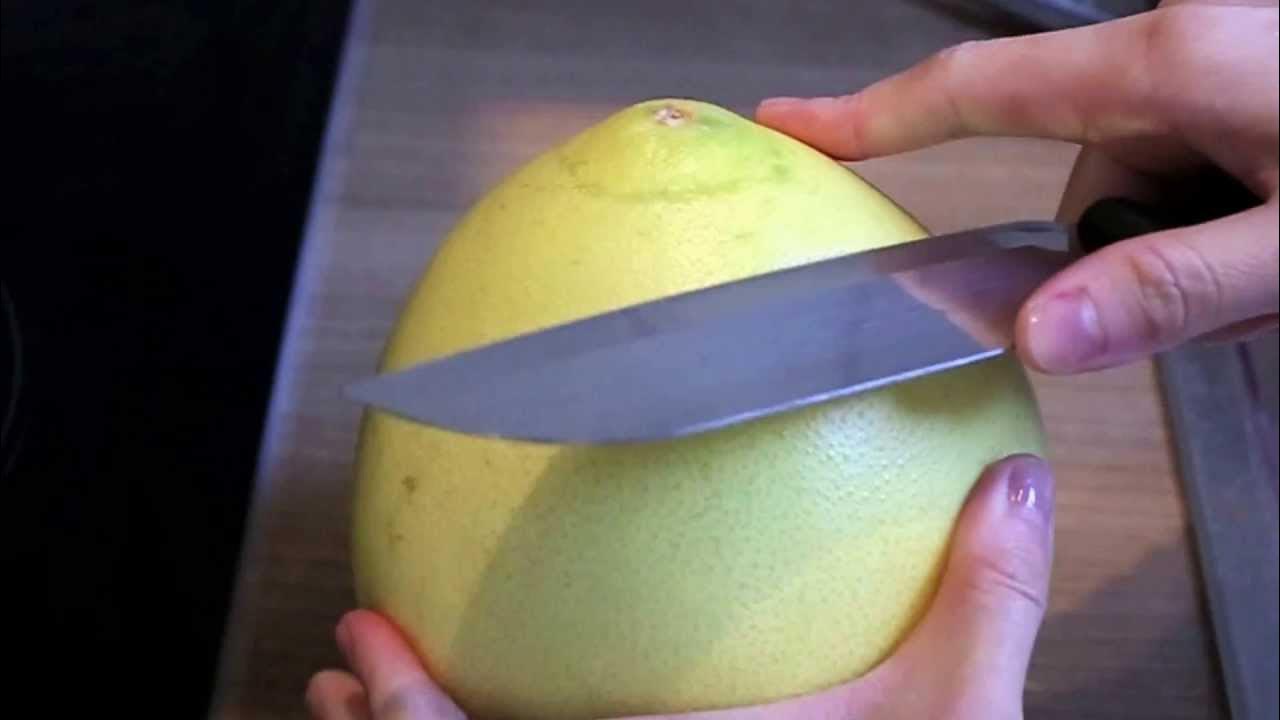 How to Peel a Pomelo & get a DIY Hair Treatment YouTube