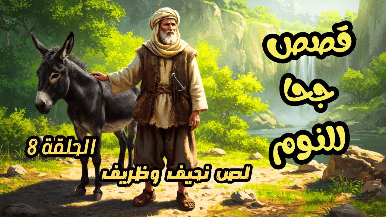 مجموعة قصص جحا الممتعة والمسلية | قصص قبل النوم 🎭✨ الحلقة 8