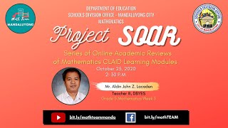 Project SOAR: Series of Online Academic Reviews of Mathematics CLAID Learning Modules