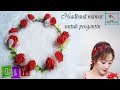 How to make rose headband