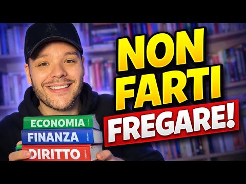 Video Cosa studiare per NON farti fregare nella vita