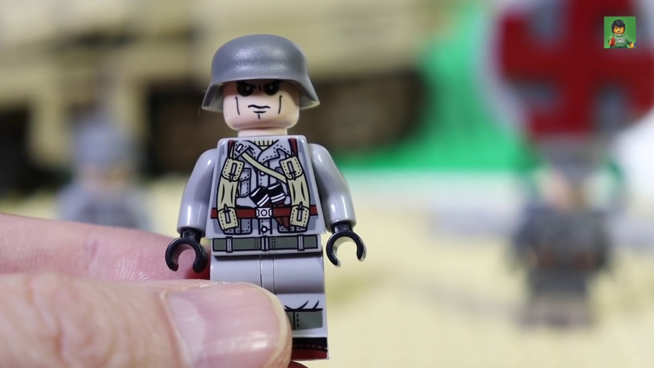 Лего WW2 бронетранспортер SDKFZ251 с Алиэкспресс