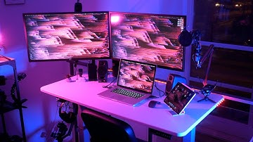 The ULTIMATE work from home standing desk setup!  | Autonomous SmartDesk 2