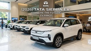 New 2026 Tata Sierra EV ⚡ Officially Revealed! 600KM Range, Futuristic Design & Premium Features 🚗🔥