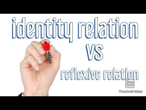 Difference between identity